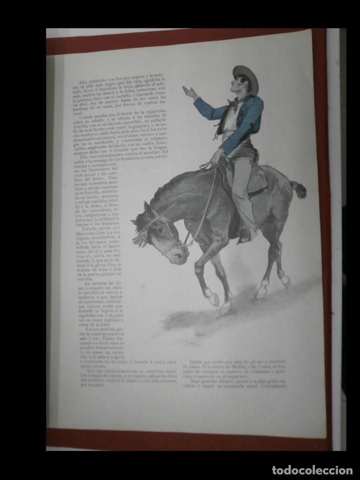 Libros antiguos: Almanaque 1908. El Cuento Semanal - Foto 2