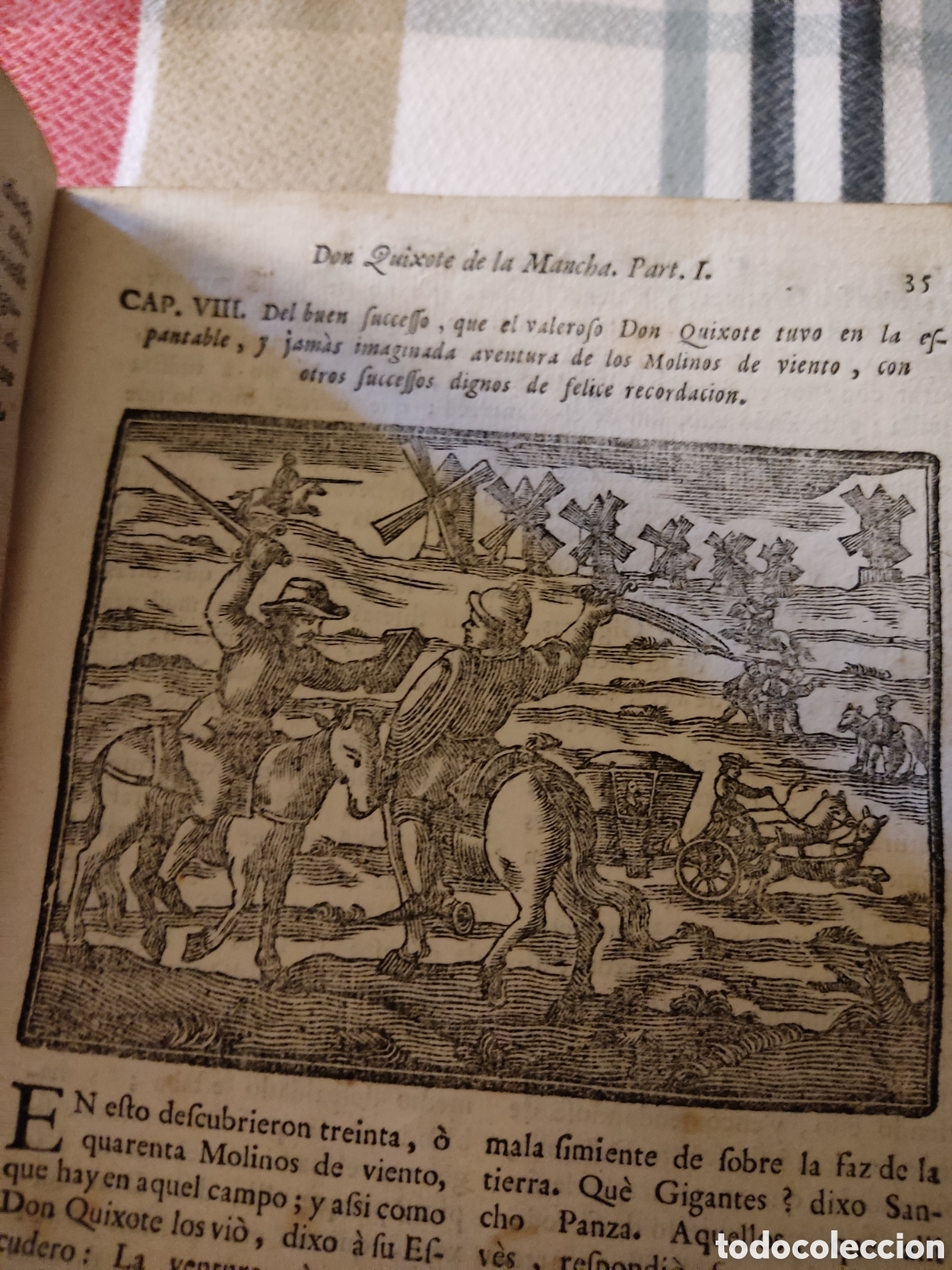 Libros antiguos: Don quixote de la mancha 1764 dos tomos - Foto 22