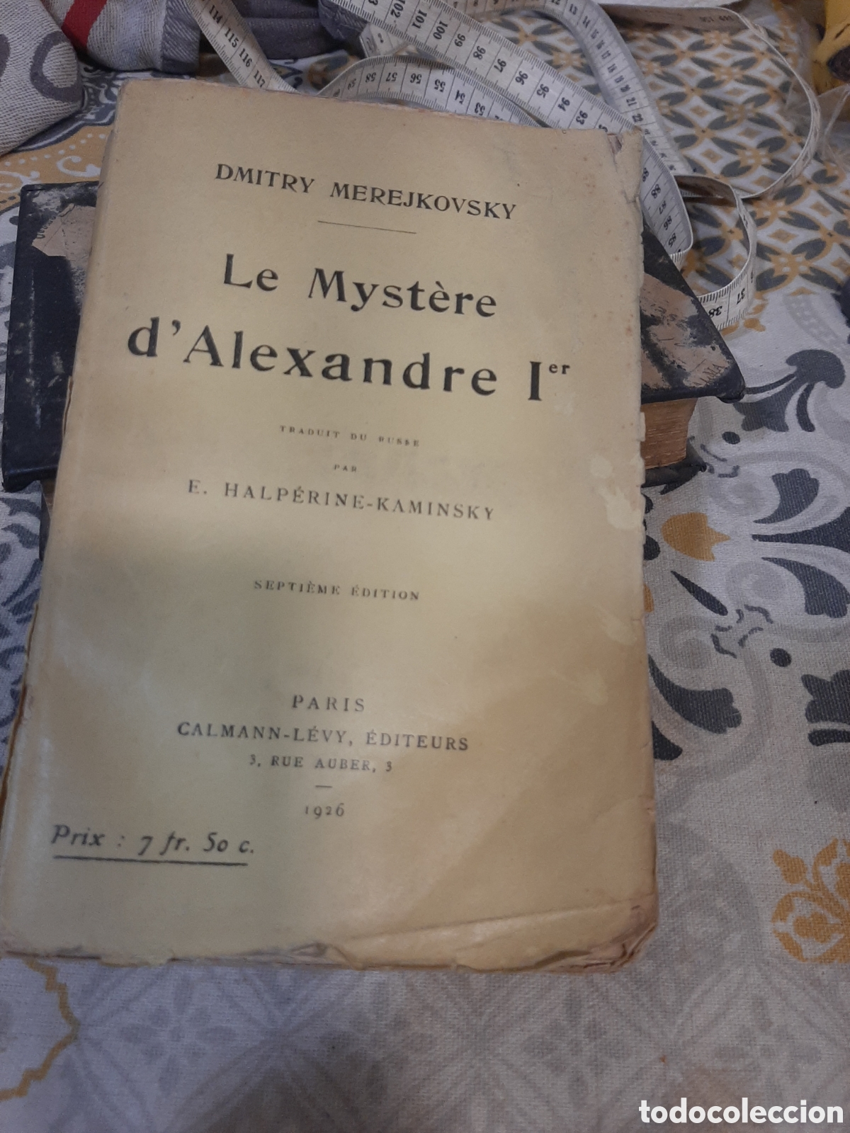 Libros antiguos: Le mystere d,alexandre I - Foto 1