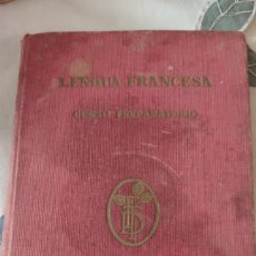 Libros antiguos: 1924_LENGUA FRANCESA (CURSO PREPARATORIO) POR F.T.D. LIBRO DEL MAESTRO. Lote 363628815