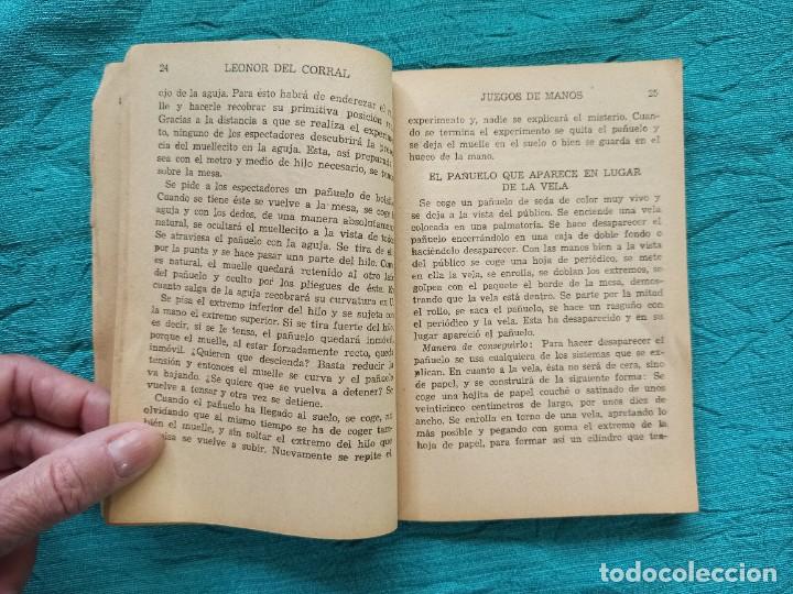 Libros antiguos: Antiguo libro Juegos de manos. Pasatiempos. Ilusionismo. - Foto 5