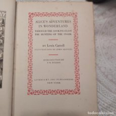 Libros antiguos: ALICIA EN EL PAÍS DE LAS MARAVILLAS 1932 INGLÉS. Lote 363859580