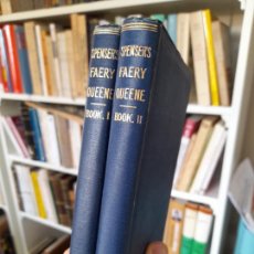 Libros antiguos: LITERATURA INGLESA. SPENSER FAERY QUEENE, OBRA COMPLETA. G.W. KITCHIN, OXFORD, CLARENDON, 1901 RARE. Lote 364028341