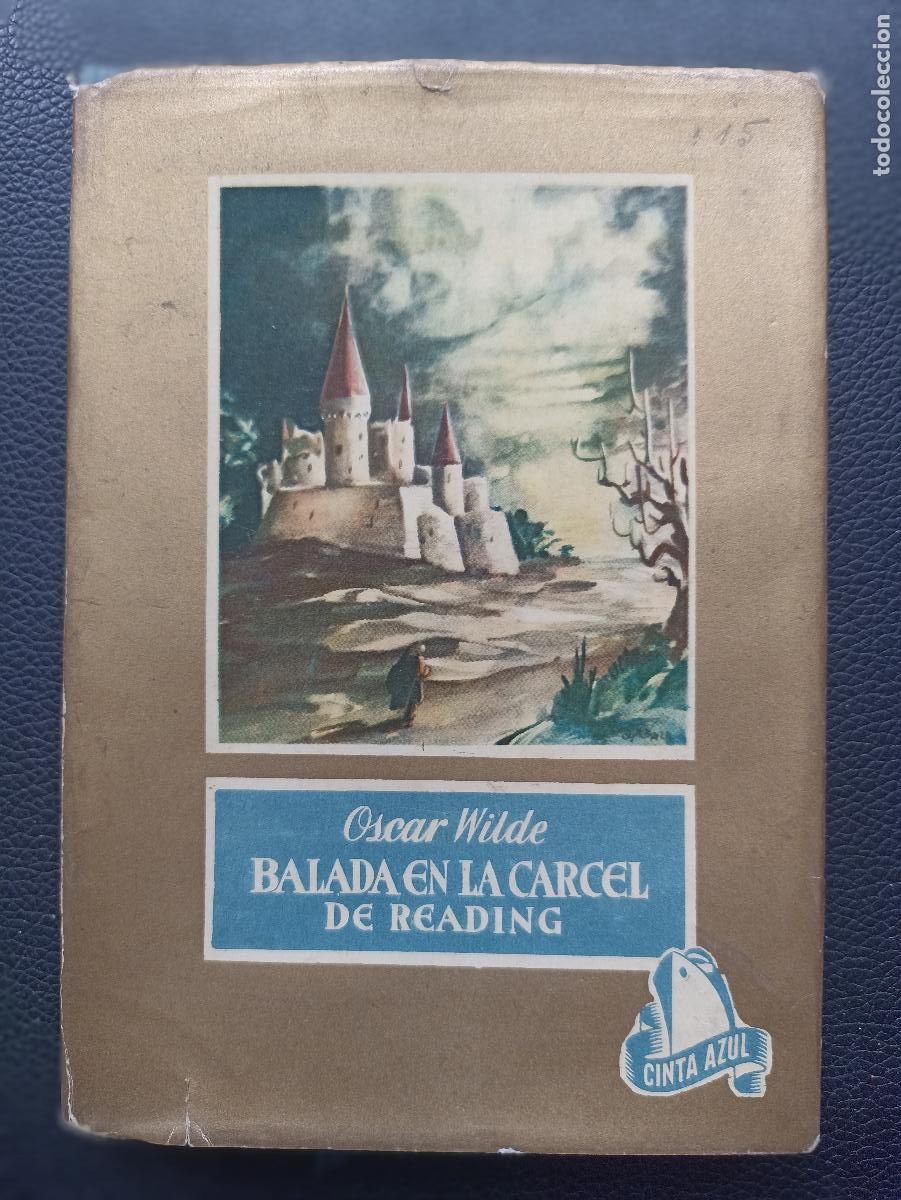 Libros antiguos: Oscar Wilde. Balada de la c&aacute;rcel de Reading. Cinta Azul - Foto 1