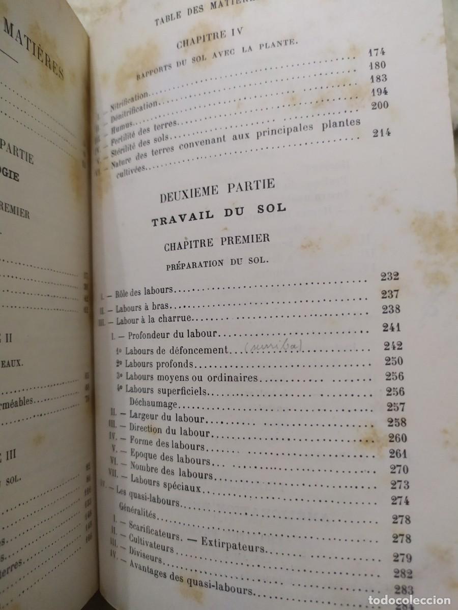 Libros antiguos: 1916. El suelo y la labranza. Paul Diffloth. - Foto 4