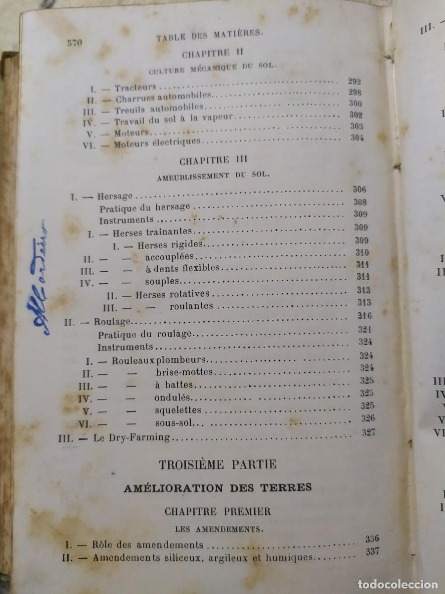 Libros antiguos: 1916. El suelo y la labranza. Paul Diffloth. - Foto 5