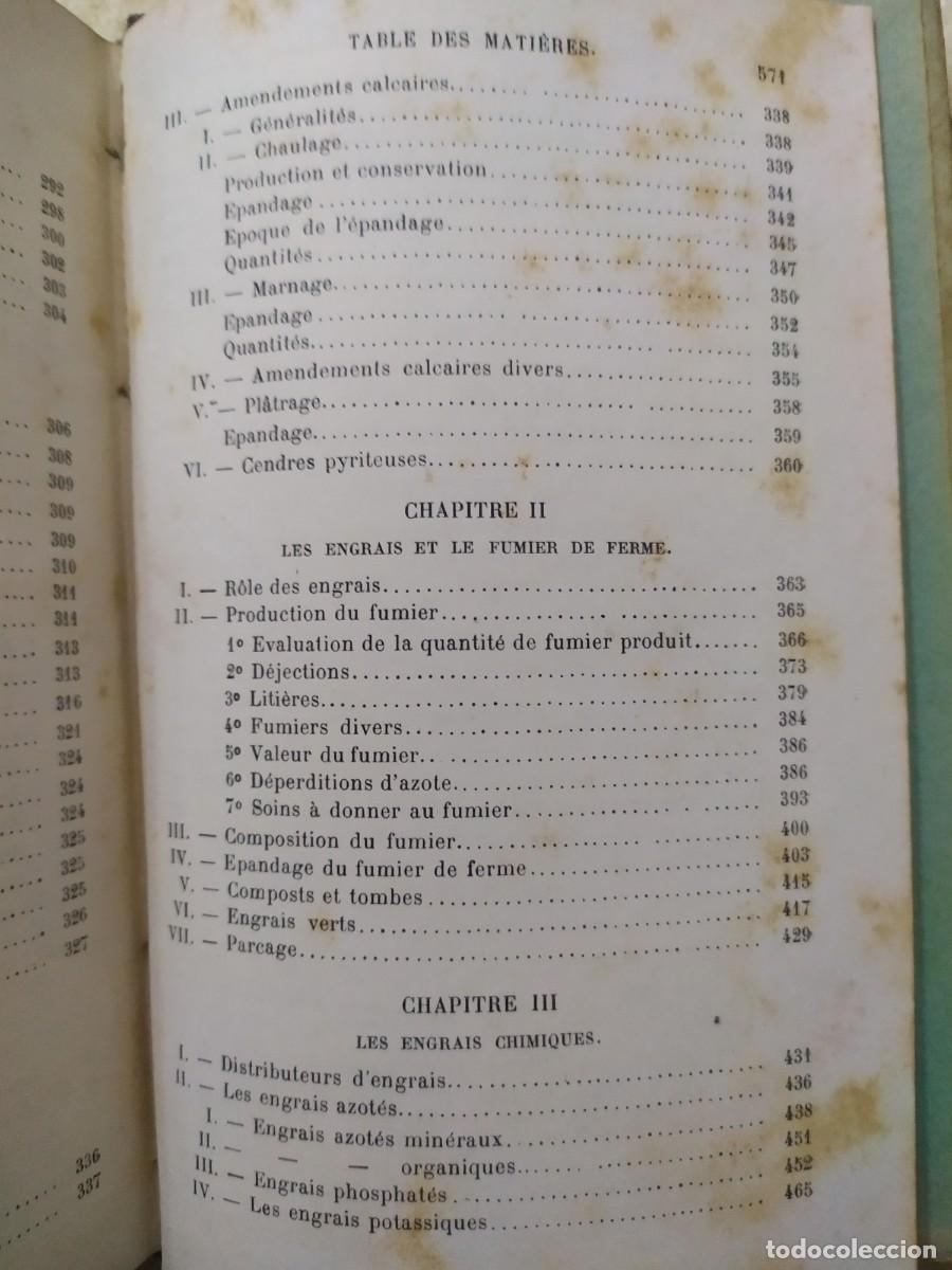 Libros antiguos: 1916. El suelo y la labranza. Paul Diffloth. - Foto 6