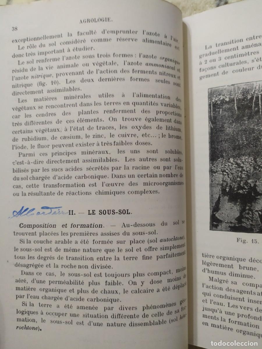 Libros antiguos: 1916. El suelo y la labranza. Paul Diffloth. - Foto 8