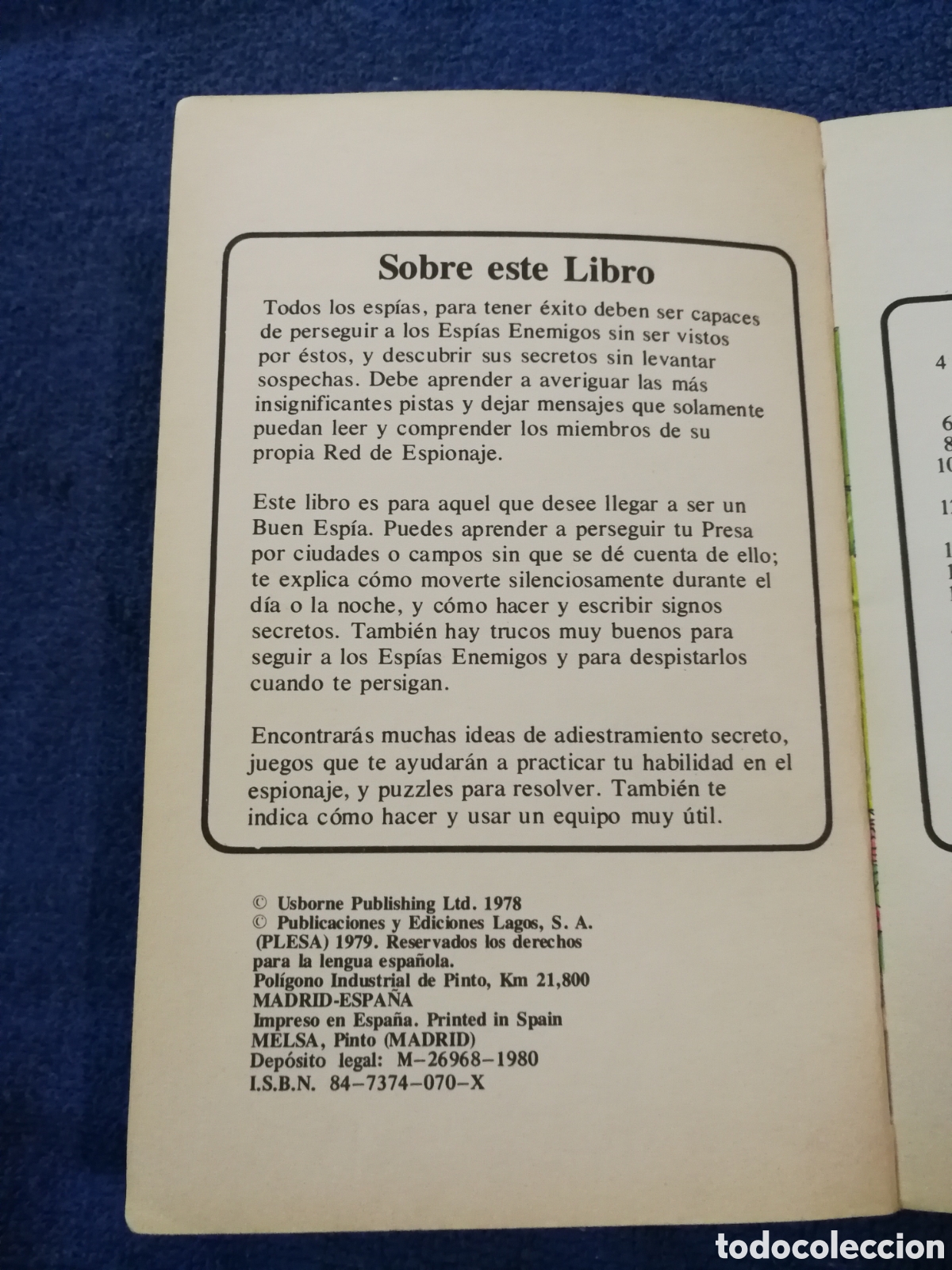 Libros antiguos: Acechando y rastreando. Ediciones lagos. De 1978 - Foto 2