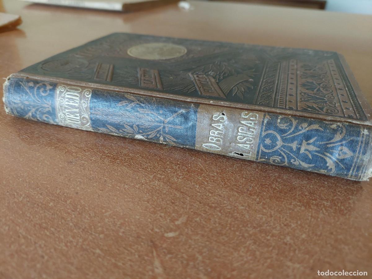 Libros antiguos: Quevedo obras cl&aacute;sicas 1899 - Foto 2