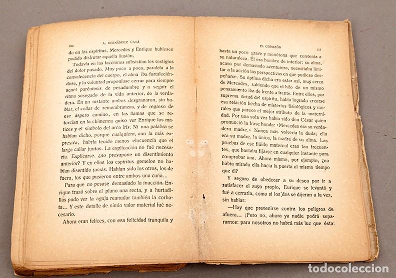 Libros antiguos: HERN&Aacute;NDEZ CAT&Aacute;: EL CORAZ&Oacute;N, DEDICATORIA AUT&Oacute;GRAFA DEL AUTOR - Foto 7