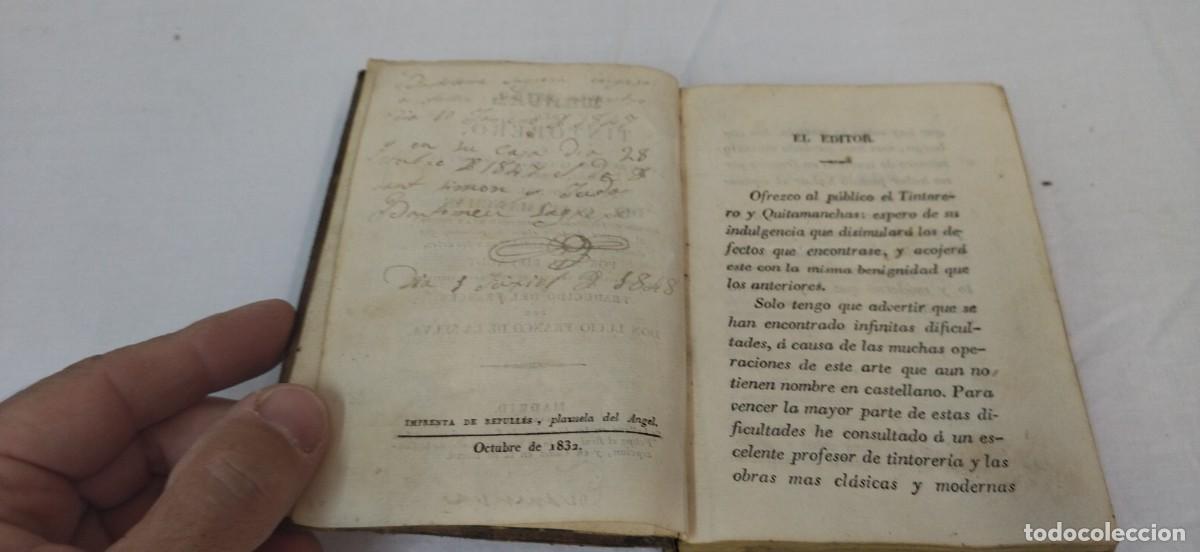Libros antiguos: Libro.Manual del tintorero. - Foto 3