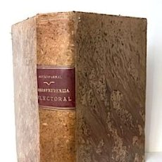 Libros antiguos: ELECCIONES 1910-1916 (ACTAS POR DISTRITOS, POBLACIONES; COACCIONES; NULIDAD; COMPRA DE VOTOS; ETC.). Lote 365207026