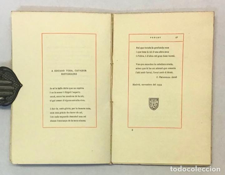 Libros antiguos: DE LA COLLA. POBLET. Edici&oacute; dofrena. - Foto 4