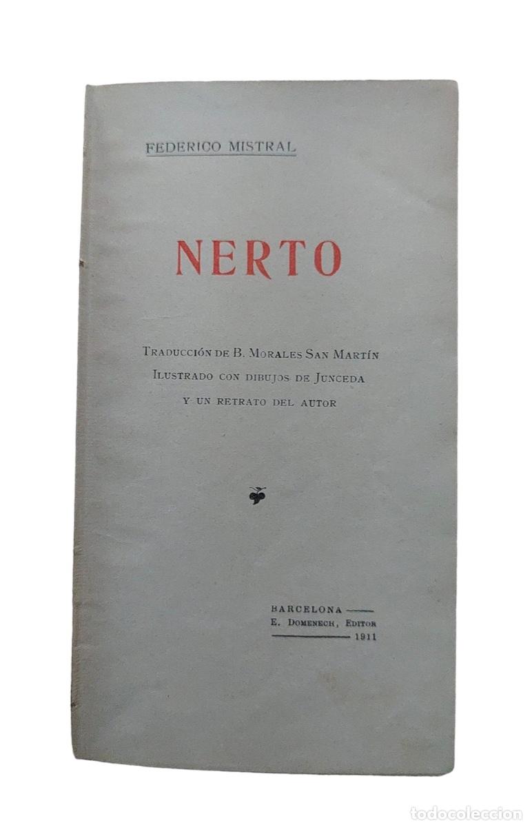 Libros antiguos: Nerto - Federico Mistral - 1911 - Foto 2
