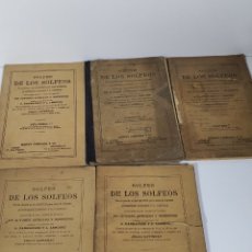 Libros antiguos: LOTE LIBROS SOLFEO DE LOS SOLFEOS. Lote 366467236