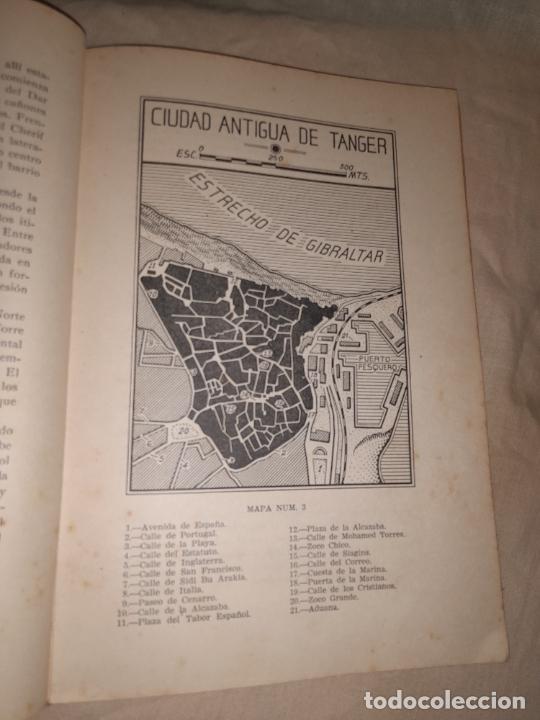 Libros antiguos: MERIDIANO DE TANGER - A&Ntilde;O 1945 - J.OLMO - MAPAS. - Foto 3