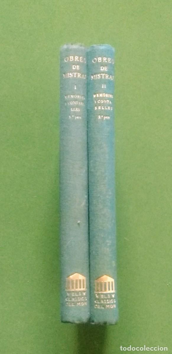 Libros antiguos: FREDERIC MISTRAL - ELS CL&Agrave;SSICS DEL M&Oacute;N - BARCINO 1931 - Foto 2