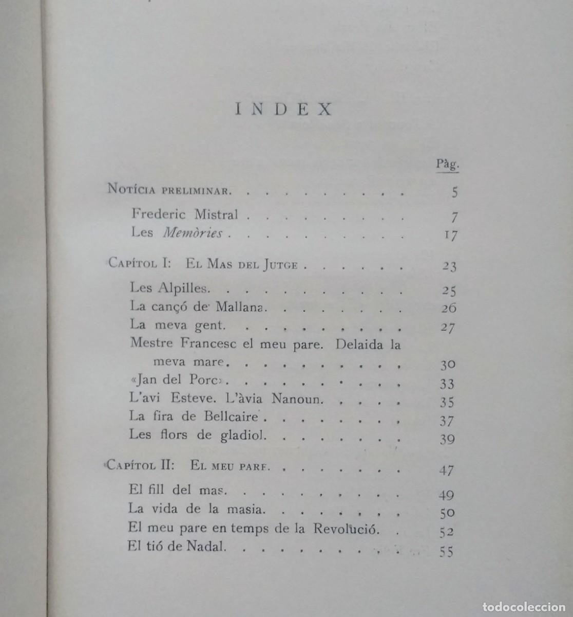 Libros antiguos: FREDERIC MISTRAL - ELS CL&Agrave;SSICS DEL M&Oacute;N - BARCINO 1931 - Foto 4