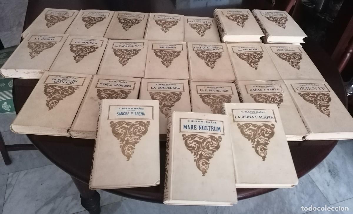 Libros antiguos: Obras de Vicente Blasco Ib&aacute;&ntilde;&eacute;z - Foto 1
