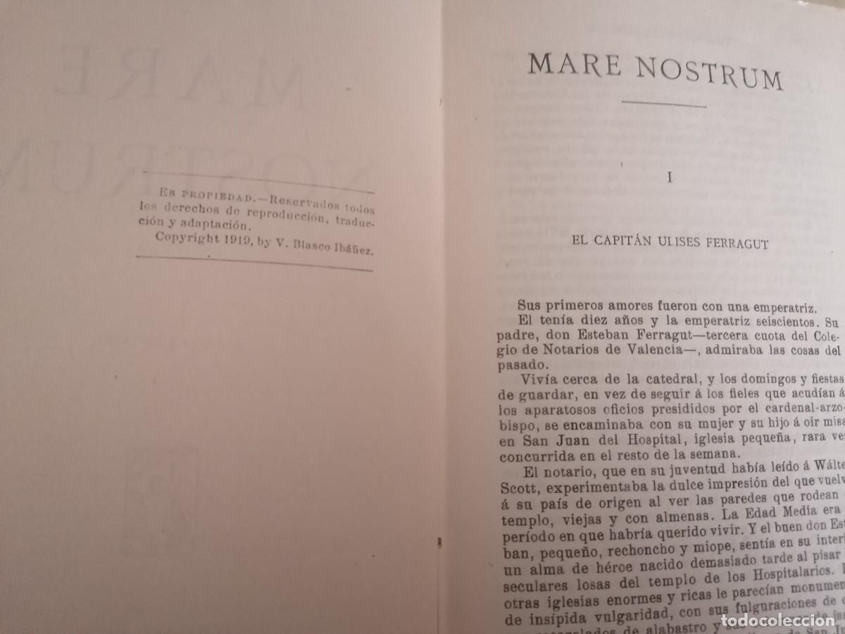 Libros antiguos: Obras de Vicente Blasco Ib&aacute;&ntilde;&eacute;z - Foto 6