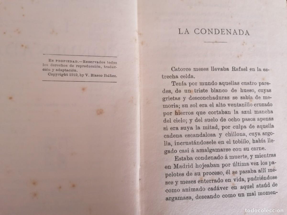 Libros antiguos: Obras de Vicente Blasco Ib&aacute;&ntilde;&eacute;z - Foto 13