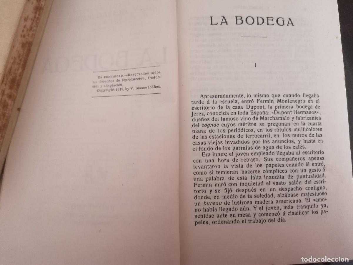 Libros antiguos: Obras de Vicente Blasco Ib&aacute;&ntilde;&eacute;z - Foto 26