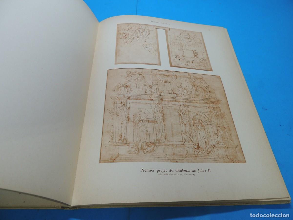 Libros antiguos: CHOIX DE CINQUANTE DESSINS DE MICHEL-ANGELO . - Foto 10