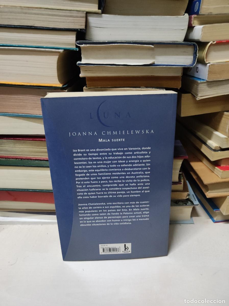 Libros antiguos: joanna chmielewska mala suerte - Foto 2