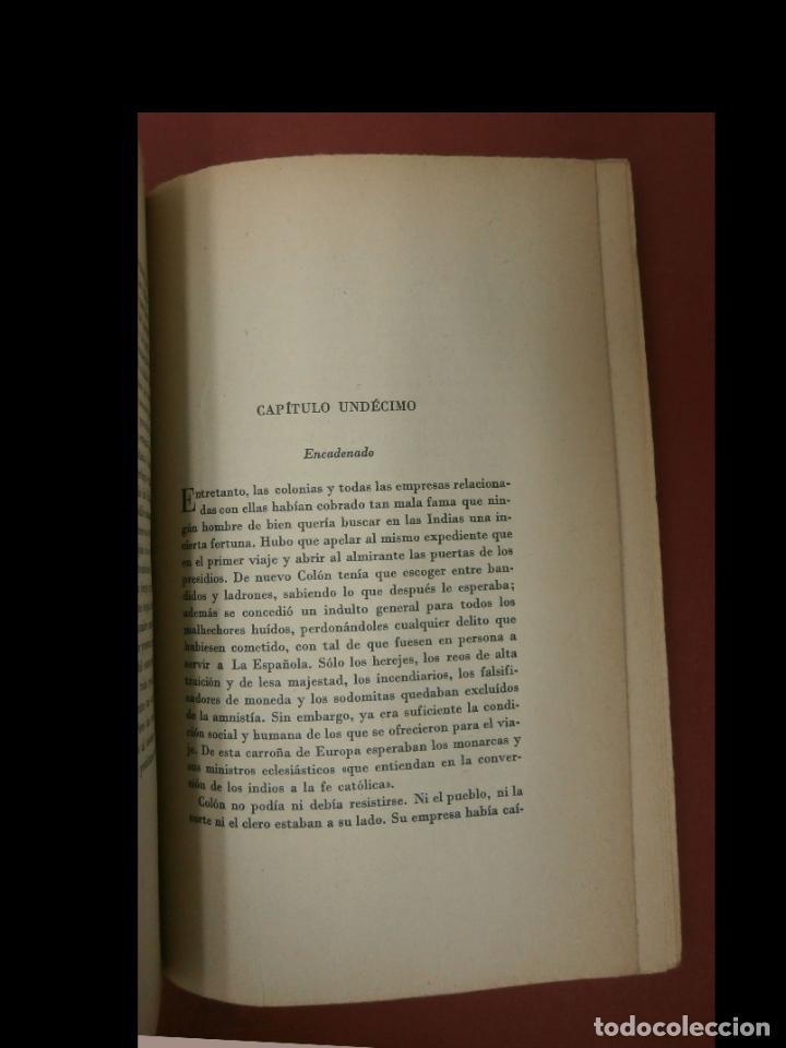 Libros antiguos: Cristobal Colon. El Quijote del oc&eacute;ano. Jacob Wasserman - Foto 3