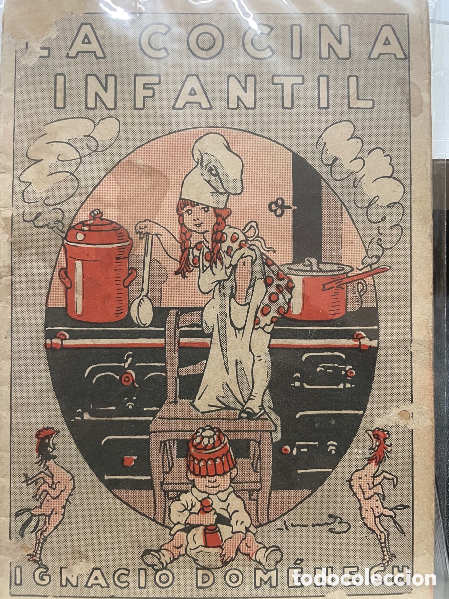 Libros antiguos: La Cocina Infantil Ignacio Domenech 1920 - Foto 1