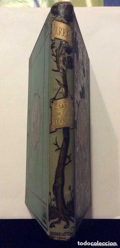 Libros antiguos: EL SABOR DE LA TIERRUCA.JOSE MARIA DE PEREDA. 1882 - Foto 2