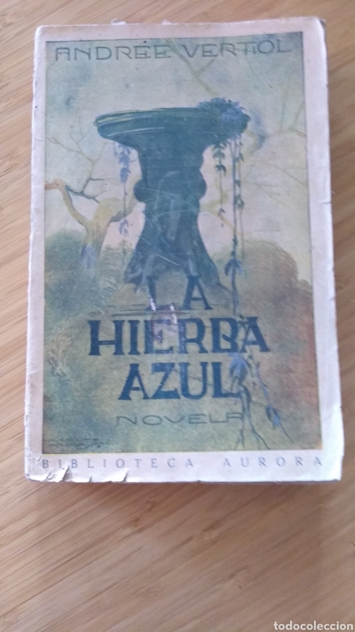 Libros antiguos: Hierba azul - Andree Vertiol - Foto 1