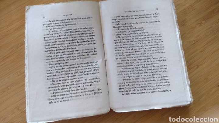 Libros antiguos: La corte de las damas - M. Maryan - Foto 3