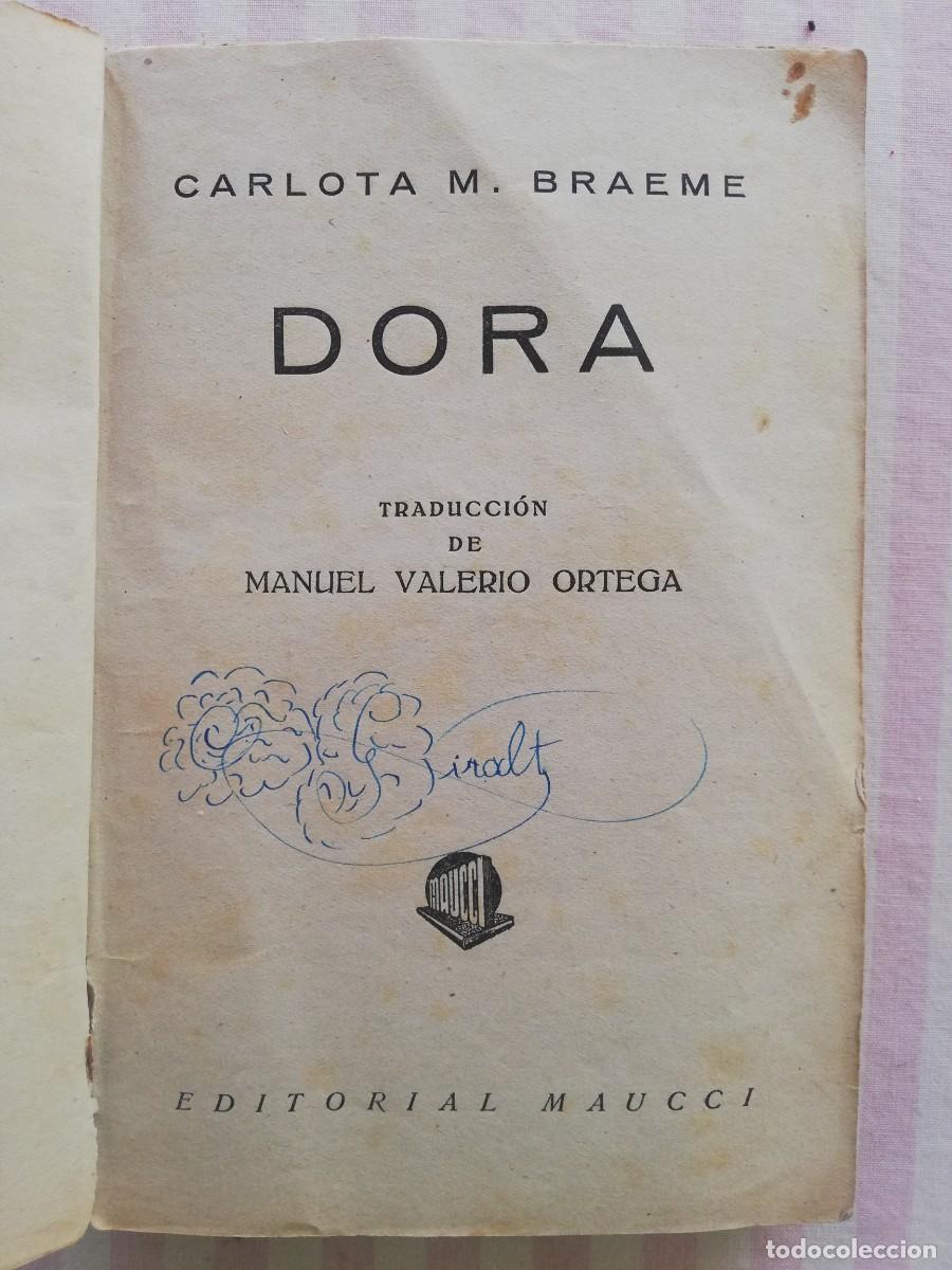 Libros antiguos: Dora. Carlota M. Braeme. Ed. Maucci - Foto 2