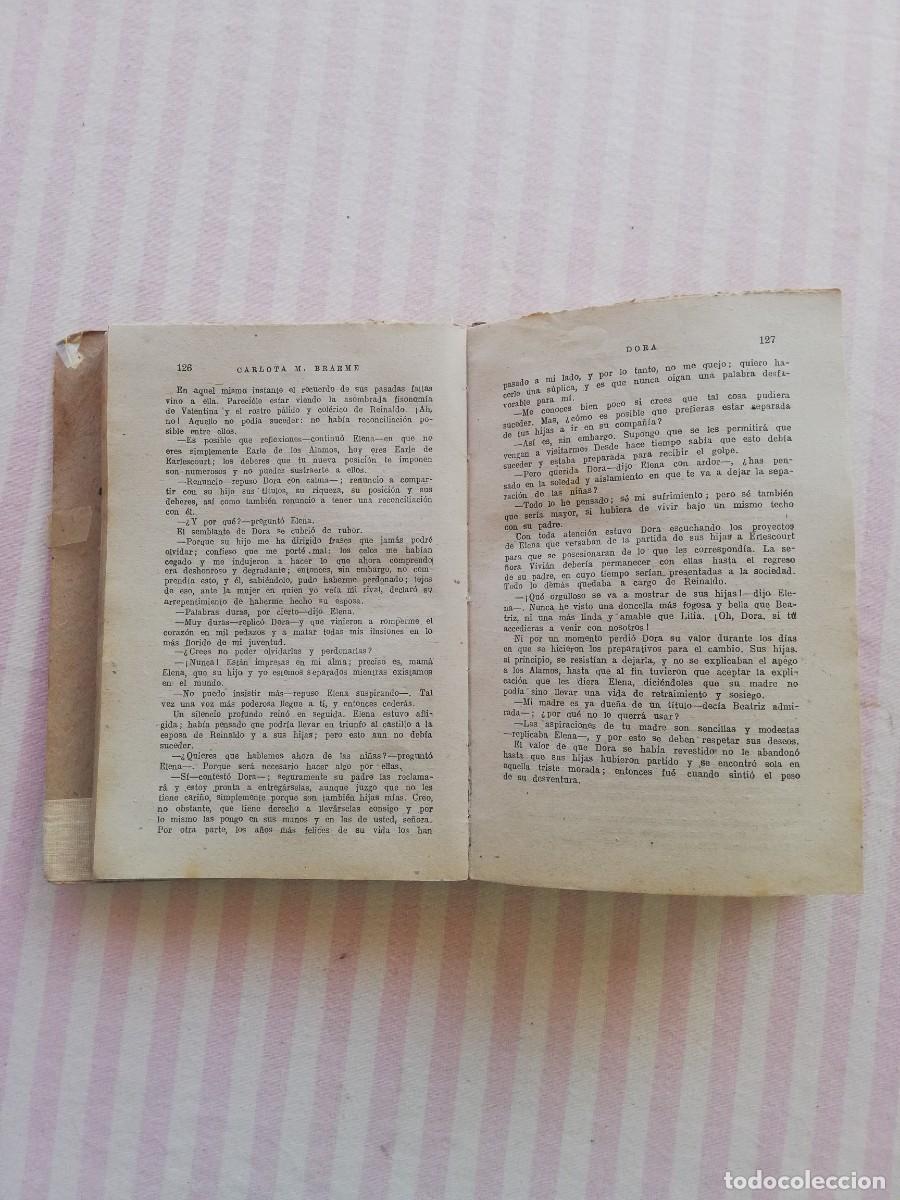 Libros antiguos: Dora. Carlota M. Braeme. Ed. Maucci - Foto 3