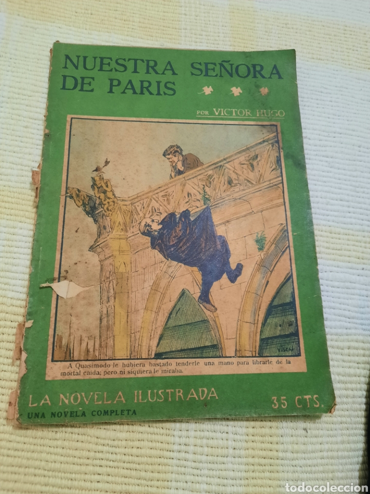 Libros antiguos: NUESTRA SE&Ntilde;ORA DE PAR&Iacute;S. LA NOVELA ILUSTRADA - Foto 1