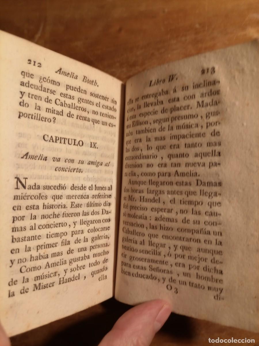 Libros antiguos: 1795 Historia de Amelia Booth - Foto 7