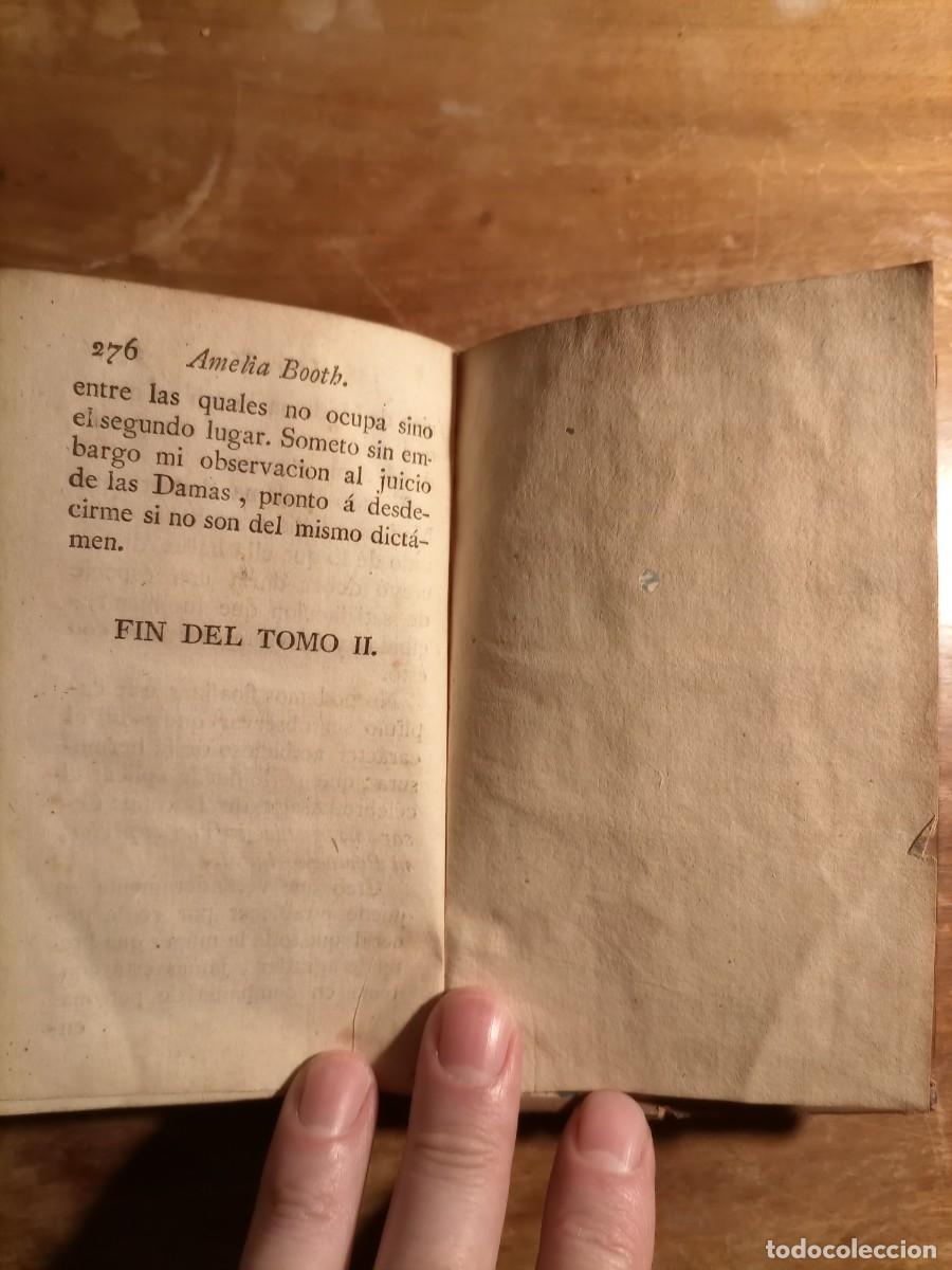 Libros antiguos: 1795 Historia de Amelia Booth - Foto 8