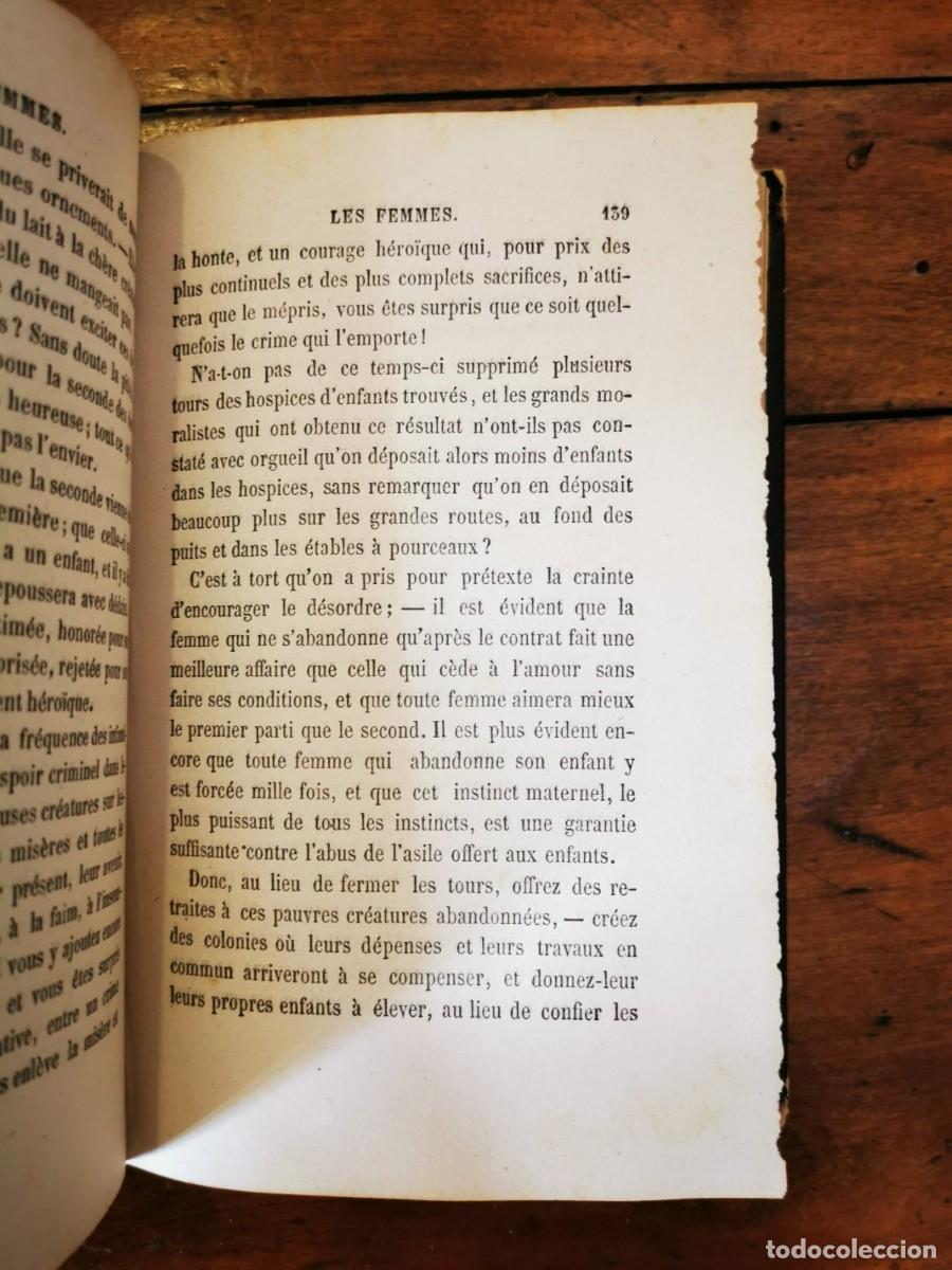 Libros antiguos: KARR, Alphonse. Les femmes - Foto 2