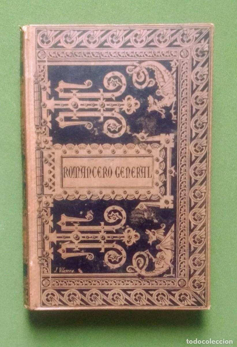 Libros antiguos: ROMANCERO GENERAL - ED. CORTEZO Y C.&ordf; - 1885 - Foto 1