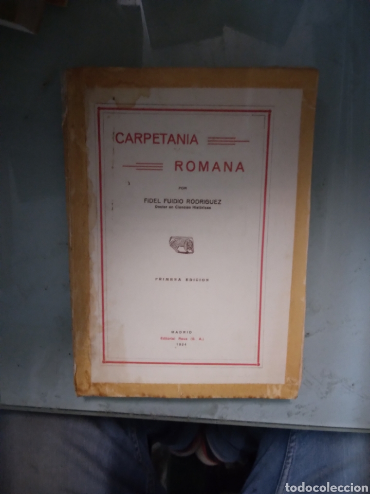 Antiquarische B&uuml;cher: Fidelidad Fundi&oacute; Rodriguez, primera edici&oacute;n,Carpetania Romana,1934