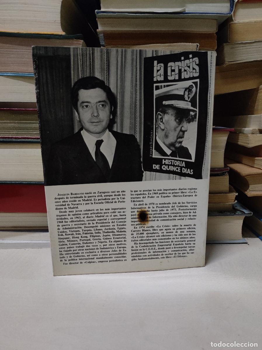Libros antiguos: El dilema - Joaquin Bardavio - Foto 2