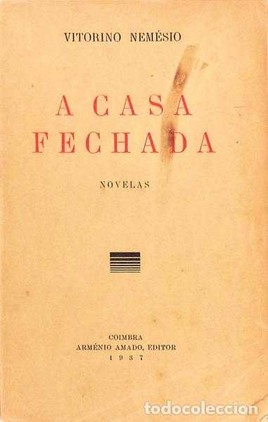 Libros antiguos: NEM&Eacute;SIO. (Vitorino) - A CASA FECHADA. - Foto 2