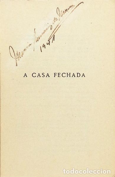 Libros antiguos: NEM&Eacute;SIO. (Vitorino) - A CASA FECHADA. - Foto 3