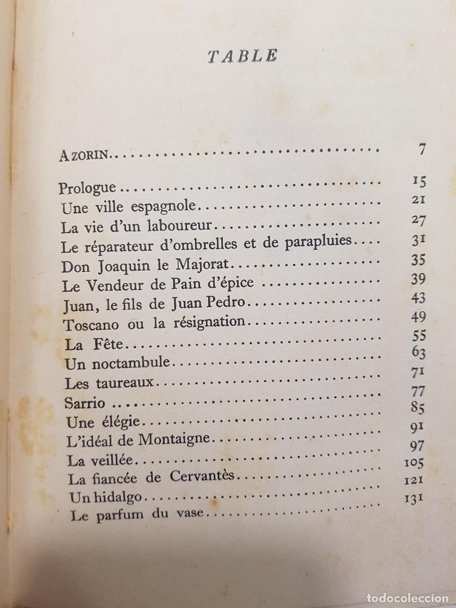 Libros antiguos: AZORIN. ESPA&Ntilde;A - ESPAGNE. EDICI&Oacute;N FRANCESA, Par&iacute;s 1929 - Foto 22