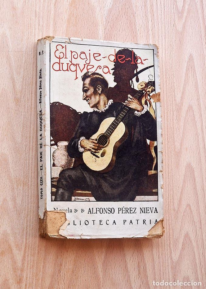 Libros antiguos: EL PAJE DE LA DUQUESA - P&Eacute;REZ NIEVA, Alfonso - Foto 1