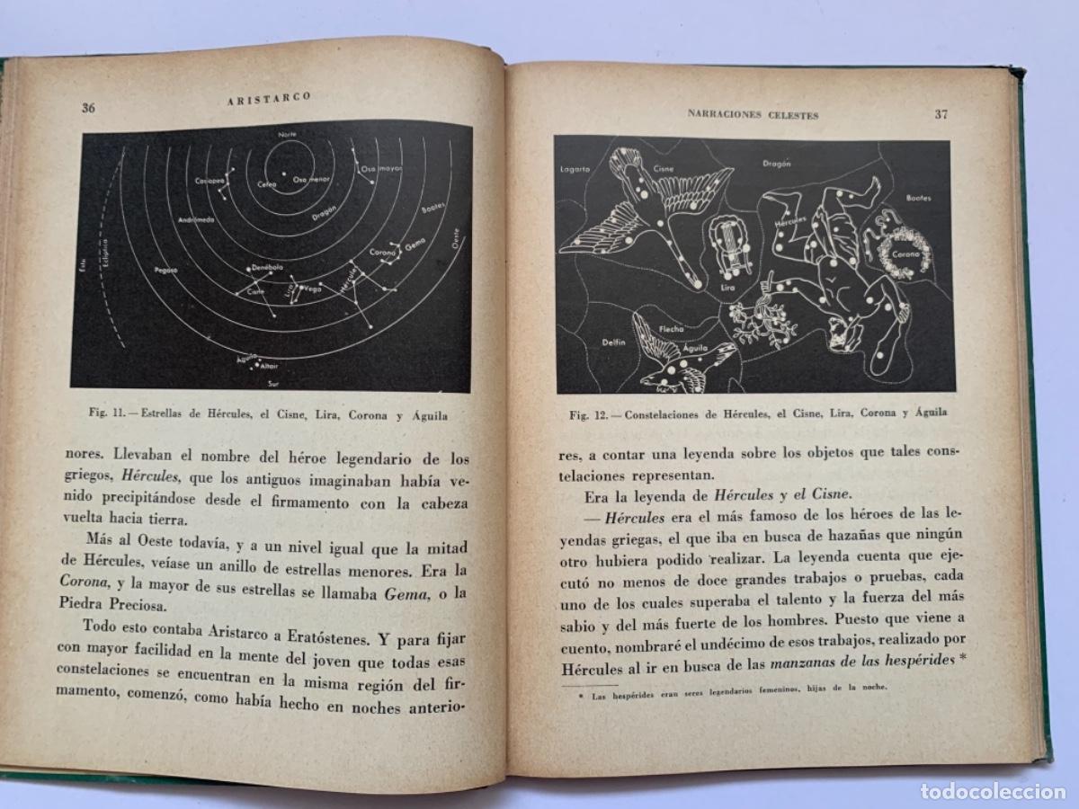 Libros antiguos: Aristarco, narraciones celestes (Bols 14) - Foto 3
