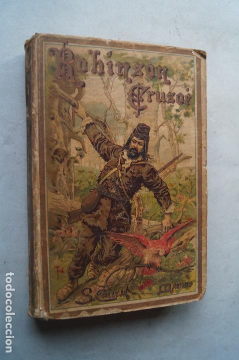Libros antiguos: ROBINSON CRUSOE. DANIEL DE FOE - Foto 1