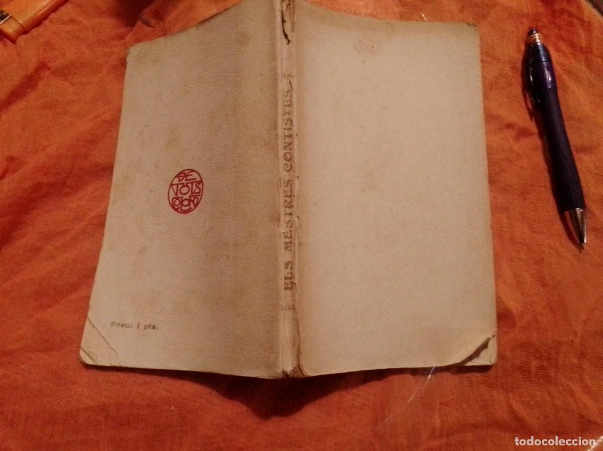 Libros antiguos: ELS MESTRES CONTISTES 1908 VOLUM 1 - Foto 3